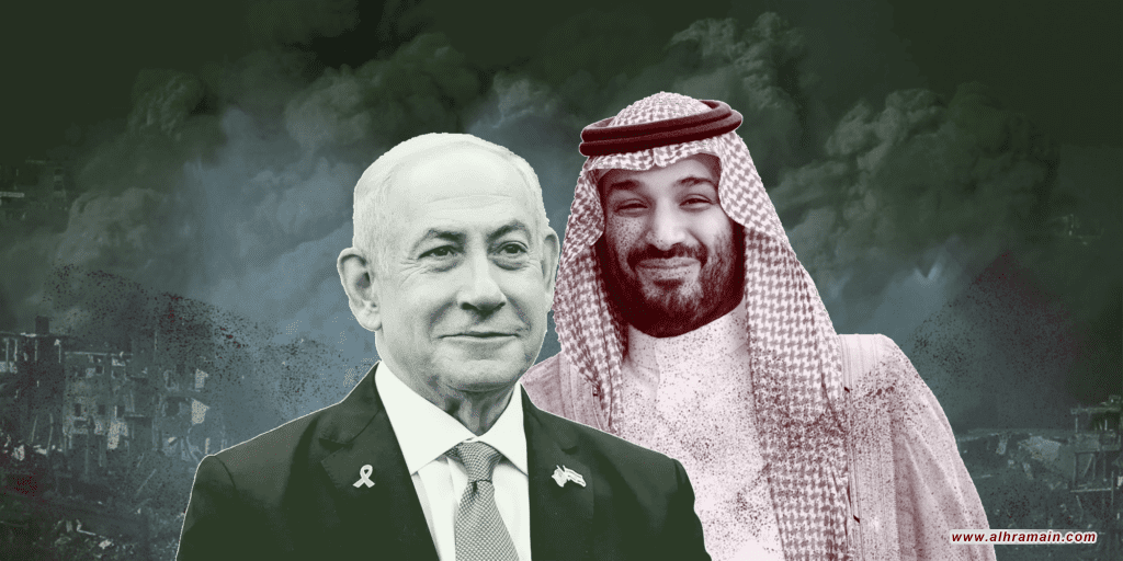 نتنياهو يبلغ بن سلمان رفضه حل الدولتين وعدم رغبته بالتطبيع