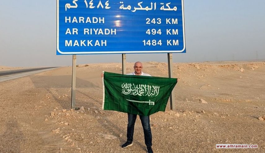 أول رحلة برية بين الأراضي المحتلة والسعودية