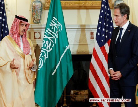 بعد تغريدة رافضة للهجمات الحوثية ضد السعودية.. بلينكن يبحث هاتفيا مع نظيره السعودي تعزيز الاستقرار بالشرق الأوسط