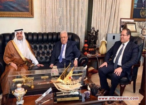 عشية تصعيد محتمل في فلسطين.. عباس يستقبل السفير السعودي في عمان