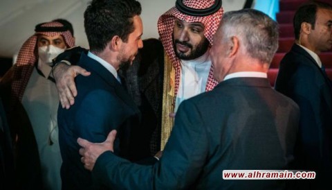 عندما &ldquo;يُرَبِّت&rdquo; الأمير بن سلمان على كتفيّ وليّ عهد الأردن وتُصافح نيوم العقبة.. أين وكيف اختفت فجأةً الخِلافات؟: &ldquo;الوصاية الهاشمية&rdquo; مفتاح المُصالحة وتجاهل صفحة &ldquo;الفتنة&rdquo;..