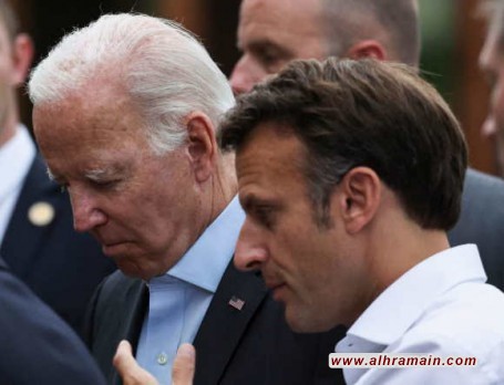 تخبّط وارتباك.. ماكرون أخذ بنصيحة بايدن وتحدّث إلى بن زايد ولكن الأنباء غير سارّة وتسرّبت أمام الكاميرات: السعوديّة والإمارات لن تُنقذانا نفطيّاً..