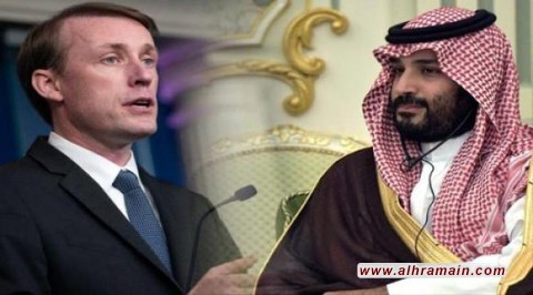 محادثات ولي العهد السعودي ومستشار الأمن القومي الأمريكي تركز على الملفات الأمنية والسياسية وجهود السلام في اليمن