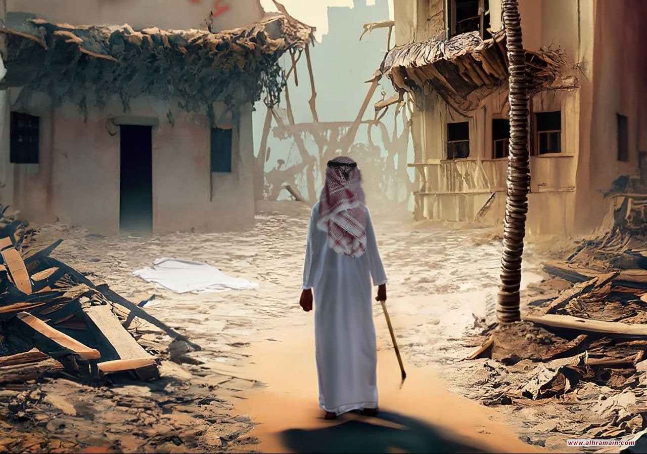 النظام السعودي يتبنى سياسة الأرض المحروقة وسط القطيف  