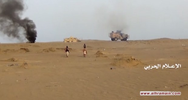 مصرع وجرح العشرات من عناصر تحالف العدوان بجبهة الحديدة