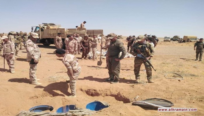 الجيش العراقي يعلن تدمير نقاط داعش على الحدود السعودية