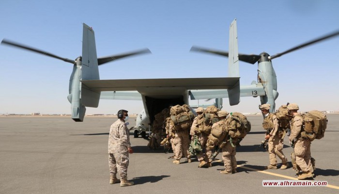 اختتام مناورات مخالب الصقر 4 بين السعودية وأمريكا