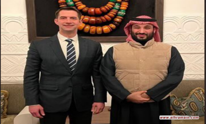 سيناتور أمريكي يلتقي بن سلمان ويطير إلى إسرائيل بطائرة عسكرية  