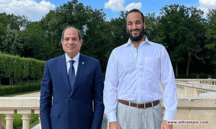 السيسي يلتقي بن سلمان في باريس.. وصورة اللقاء تثير الجدل