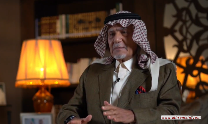 تركي الفيصل: حماس حطمت صورة إسرائيل وأعادت إحياء قضية فلسطين